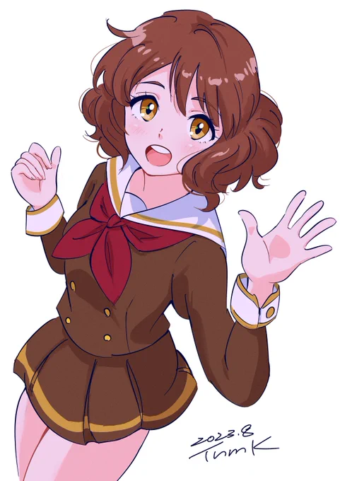黄前ちゃ〜ん!  #黄前久美子 #響けユーフォニアム