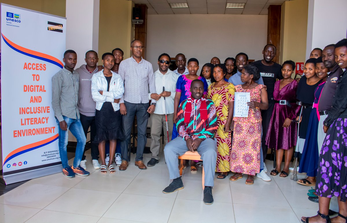 NgoUmuhuza's tweet photo. Today, August 8 Umuhuza Organisation began a four-day training for 20 community literacy champions  from five districts: @BureraDistrict , @RuhangoDistrict , @KireheDistrict , @Gasabo_District and @NgororeroDistr @KigaliLibrary https://t.co/XMOHvKEK2i