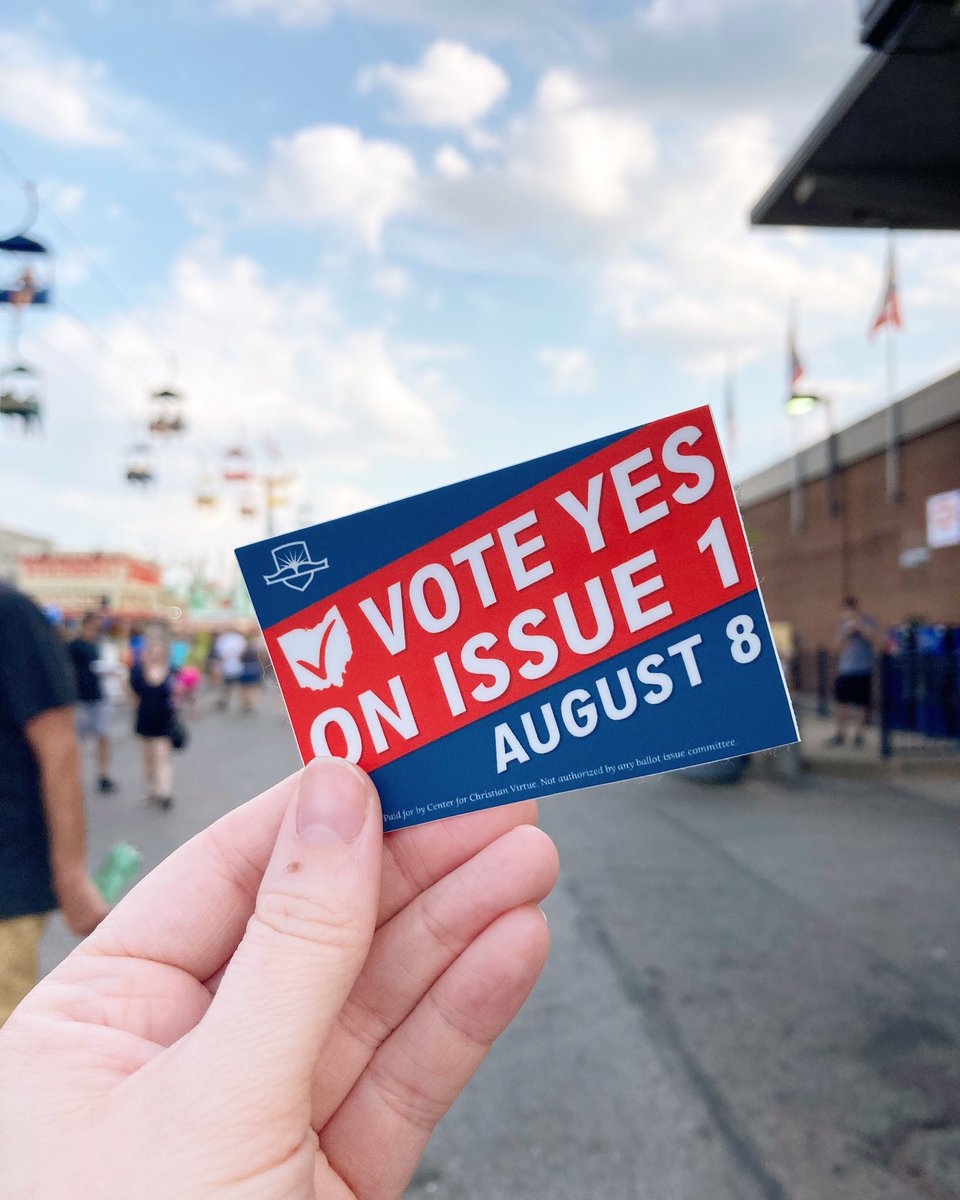 ♥️GET OUT AND VOTE TODAY! ♥️ #VoteYesOhio #OhioAgainsttheWorld