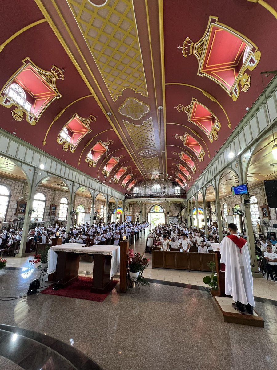 neosaicon's tweet photo. I joined Bishop Pabillo and Fr Ric Uy in last Sunday’s Confirmation mass. We had about 170 confirmands. But bishop also confirmed those in the destinos. https://t.co/m5XkKcmGxf