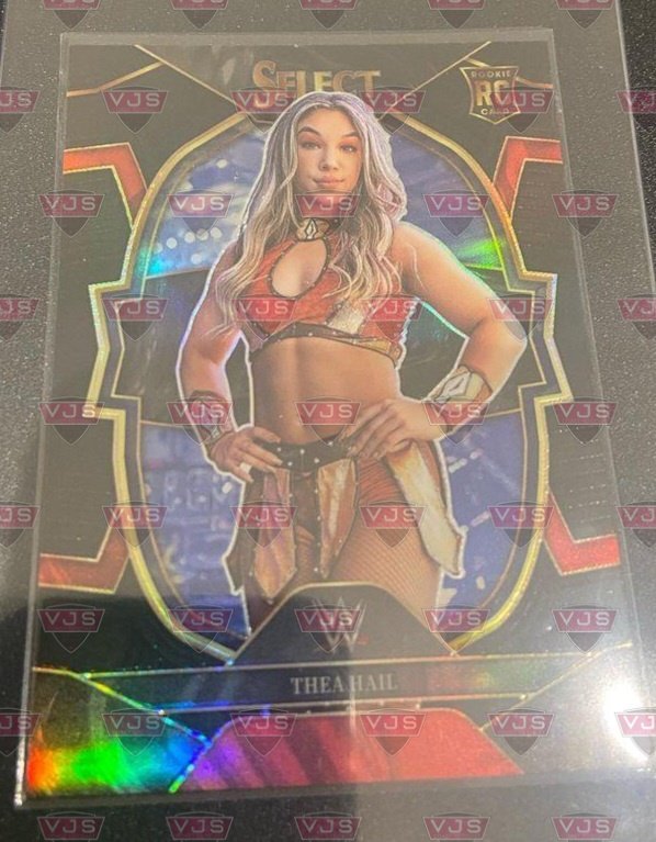 Coming in strong rare as a fairy's fart 1 of 1 rookie card 

Look up vjs coast to coast on Facebook.

Will be in live auction 

#1of1 #wwetrading #WWENXT #rarecard #wweselect #theahail #tradingcards #fypviraltwitter #fypシ #grail #fypシviral #megahit