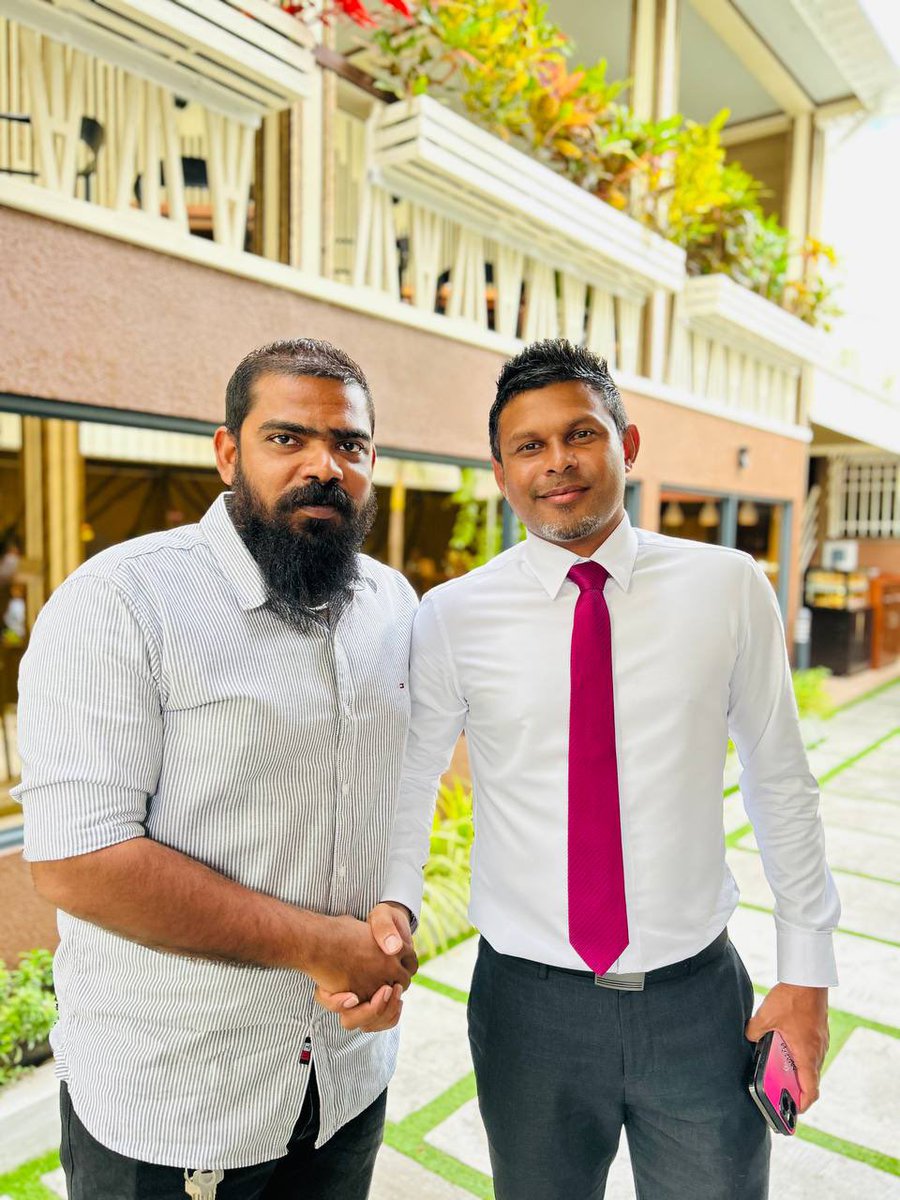 Nabyl_xamyl_'s tweet photo. PPM/PNC Riyaasee Running Mate @HucenSembe .. ❤️🙏”

#MuizzuSembe2023
#VotePPM https://t.co/m5AGDD2VGi