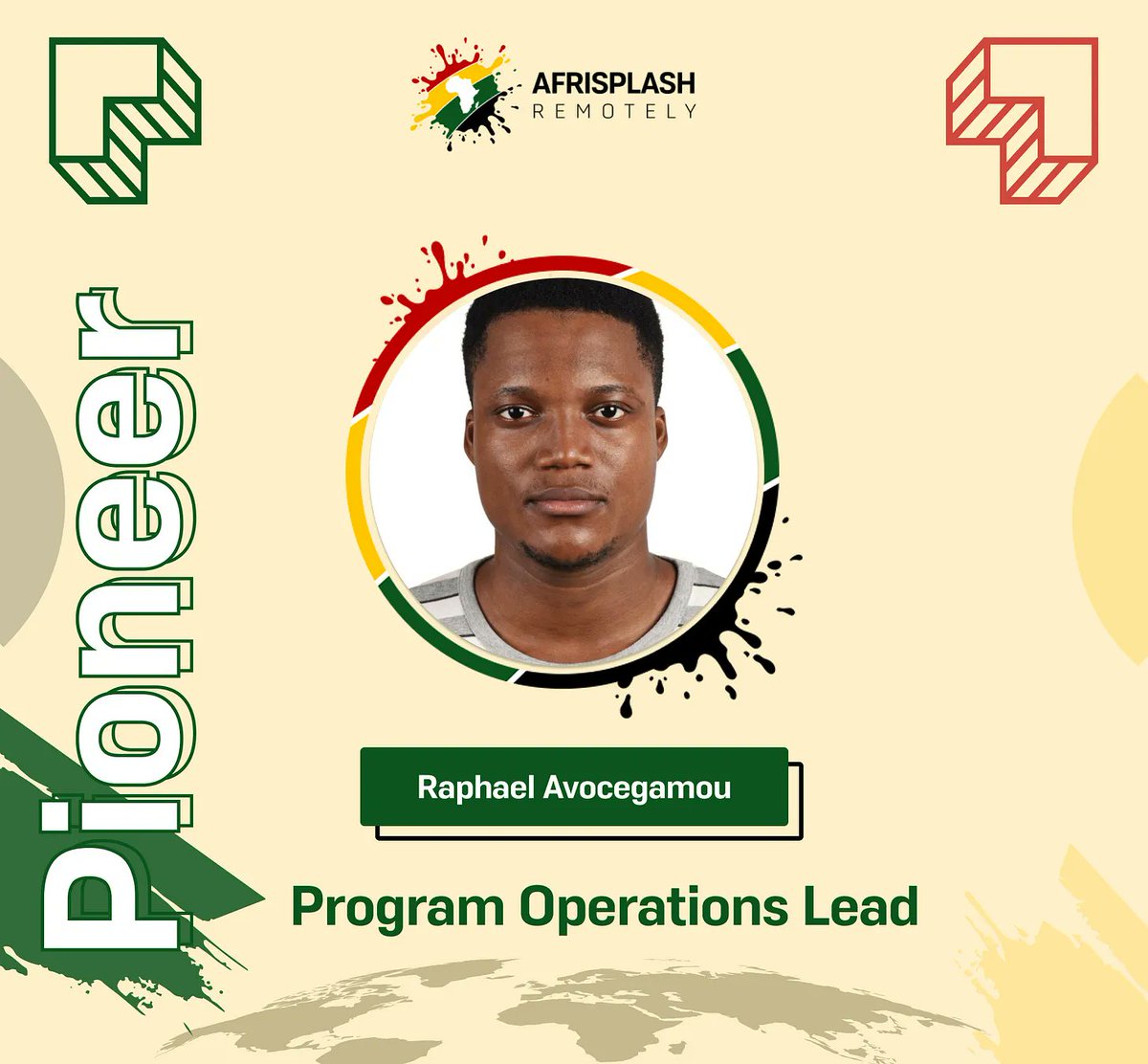 Afrisplash's tweet photo. Meet @theviralstock, the coding whiz specializing in e-learning, e-commerce, and SaaS platforms. On a mission to battle childhood obesity through research. Embracing remote work for the freedom it offers, he's a driving force at AfriSplash OpenSource. 🌍💻 #TechForGood
#talent https://t.co/cbk5dUaWAt