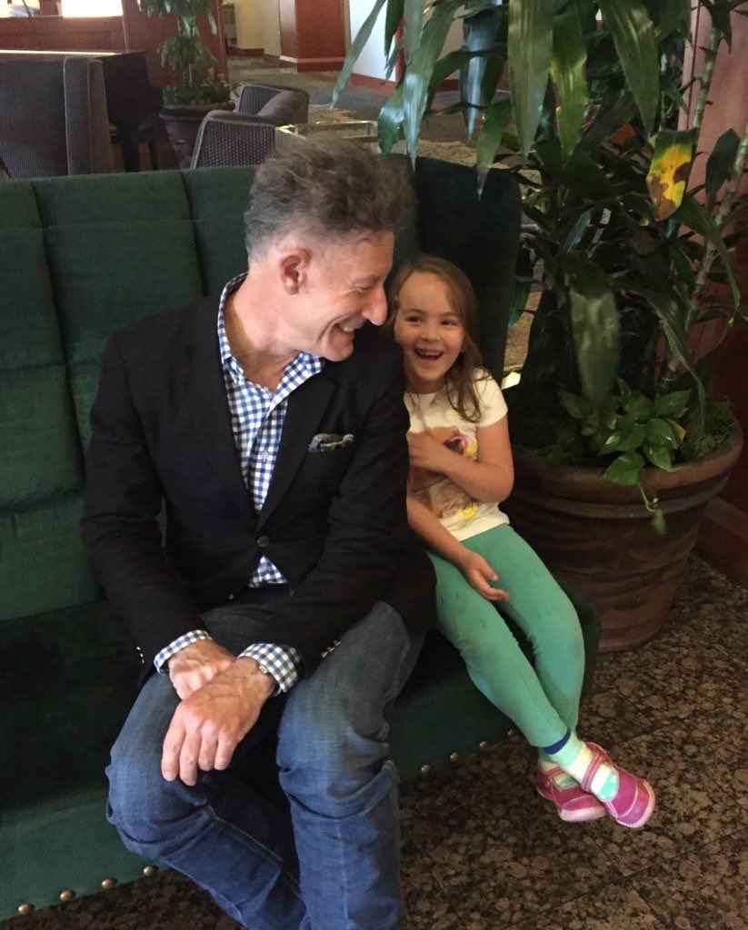 ⁦<a href="/LyleLovett/">Lyle Lovett</a>⁩ This picture was taken in 2016. Claire is now a teenager and looking forward to your show tonight in Richmond!