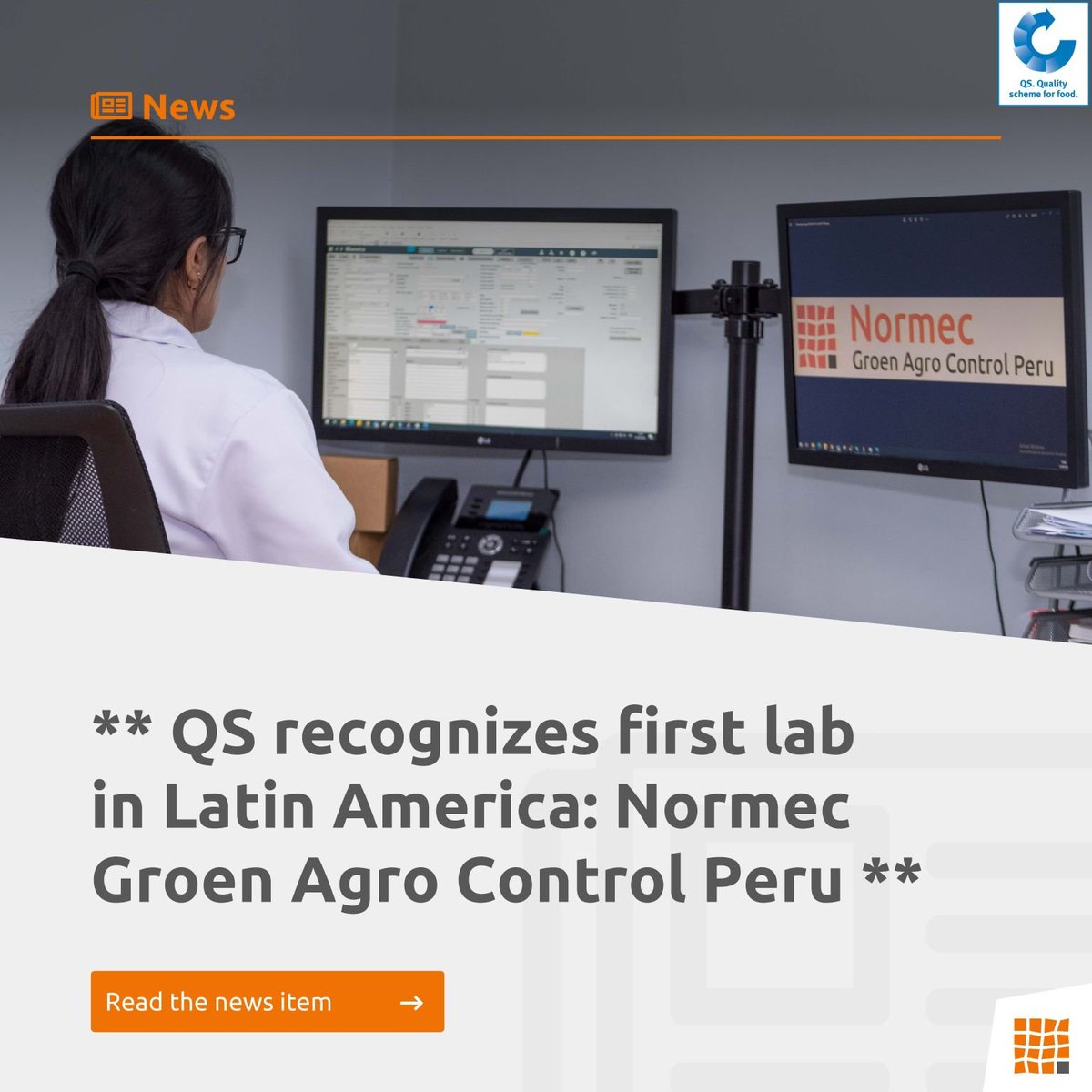 NGAC Peru eerste QS lab in Latijns-Amerika