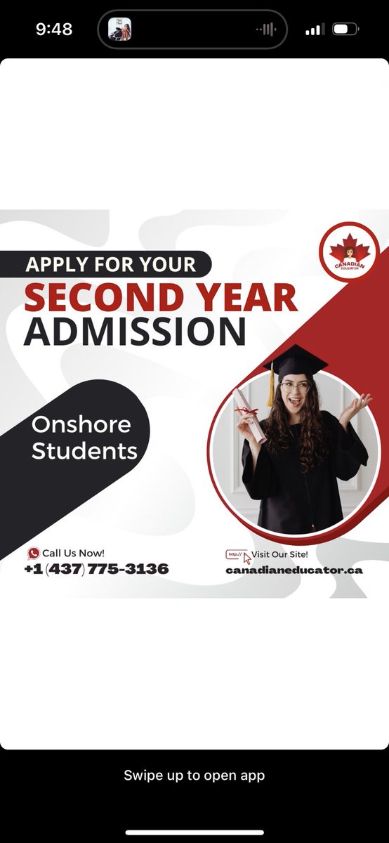 road2succed's tweet photo. Need assistance in getting second year admission in canada? Don’t worry! We are here to help you! 
Just contact the most trusted canada educator and secure your future now! 
#internationalstudents #education #can https://t.co/EkpyCv0B8W