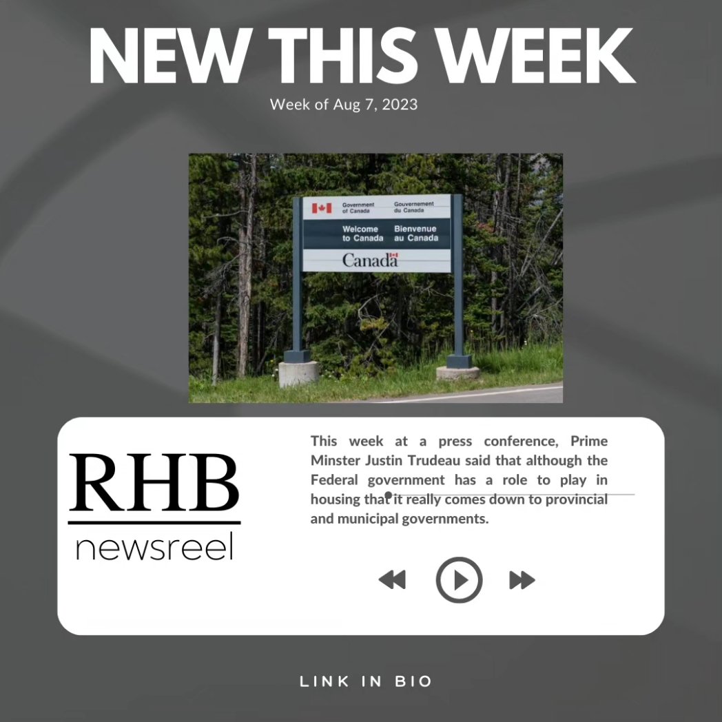 RHBMagazine's tweet photo. IN THE NEWS 📰📢
.
This week at a press conference, Prime Minster Justin Trudeau said that although the federal government has a role to play in housing that it really comes down to provincial and municipal governments.
.
Watch https://t.co/UqK7FwxE0s https://t.co/VBdmJc3Q8H