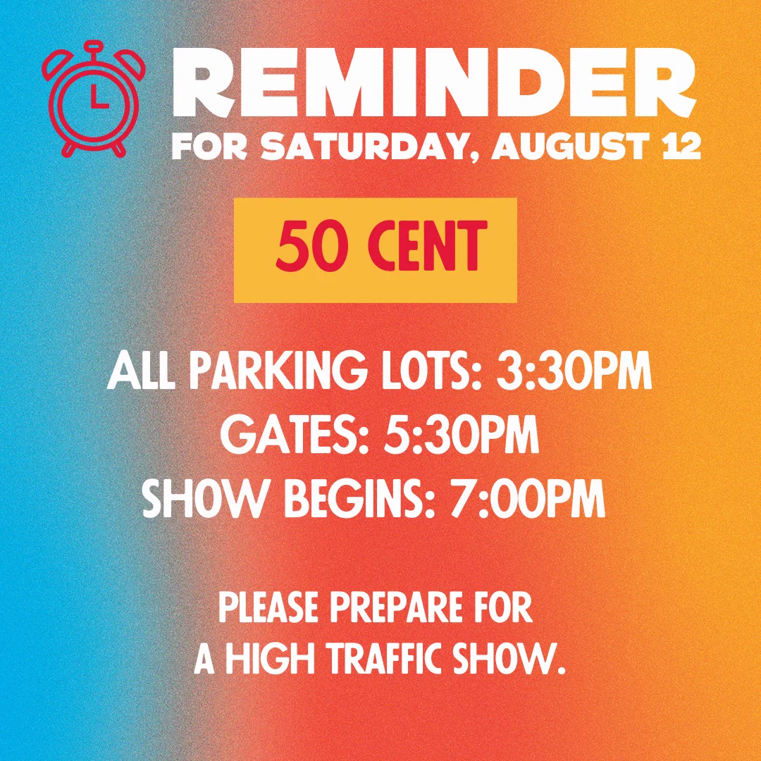 This weekend in Camden, New Jersey. 50 CENT in Camden. 