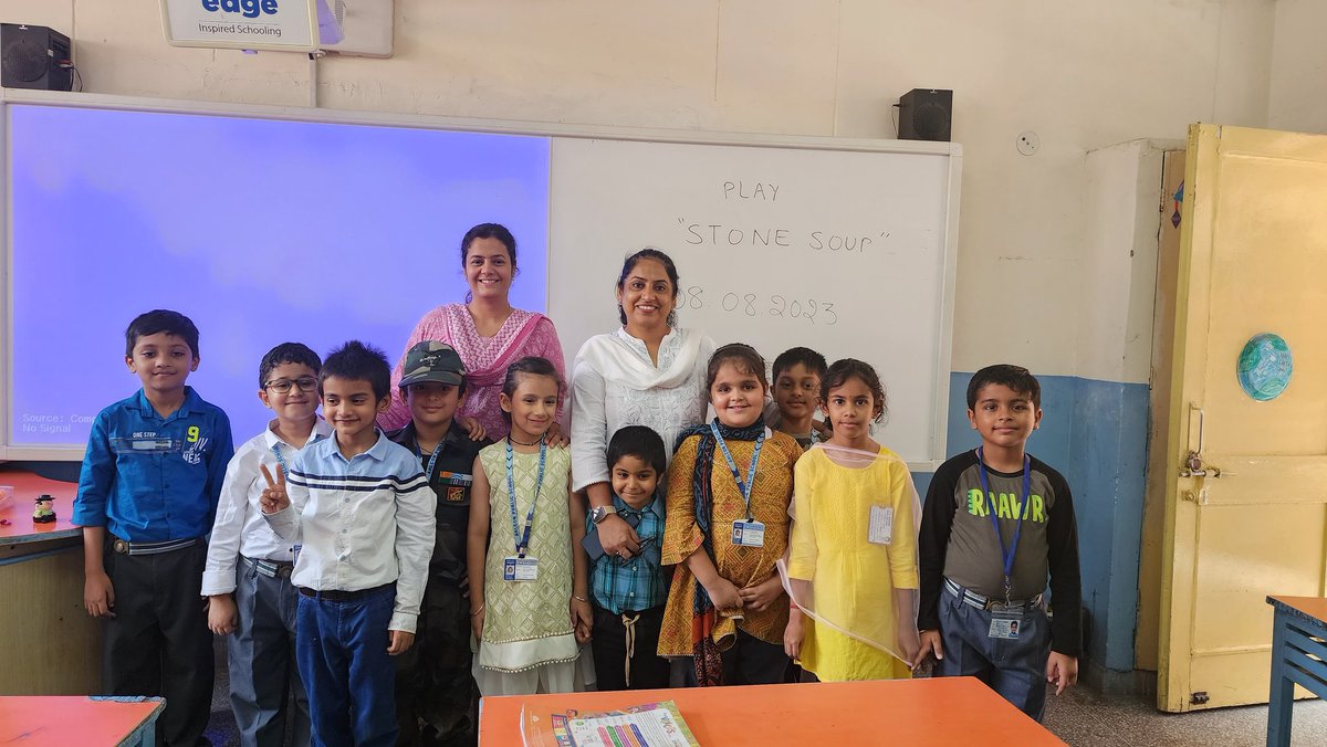 PriyaSharmakau2's tweet photo. Through play, children are encouraged to take responsible roles. Drama activities are fun that makes learning both enjoyable and memorable.#playonStoneSoup
#grade2D @PublicAhlcon
@Ahlconpublic1 @sanjeevbansal06 @seemasoniaps @GanguliKuhu @aarathik007 @NidhiM_aps https://t.co/iaB656LA4r