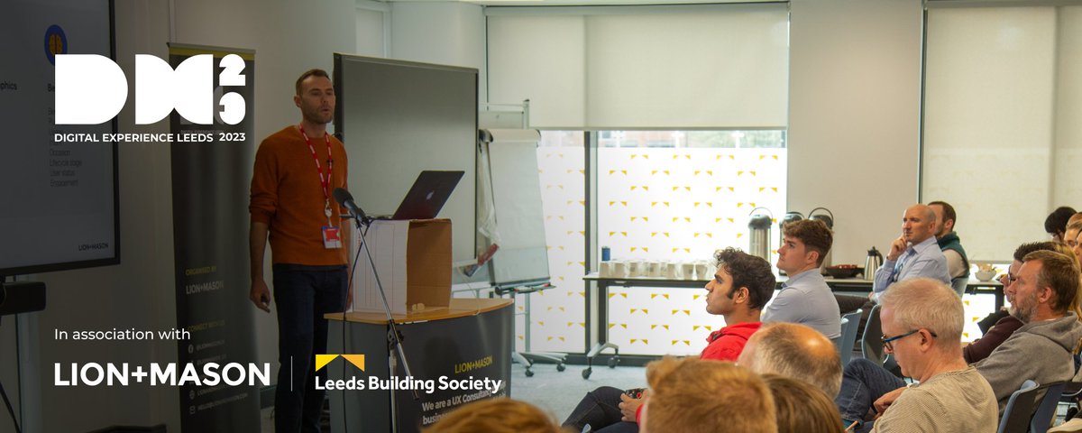 📣Announcement, our next Digital Experience event has been approved into <a href="/LeedsDigiFest/">Leeds Digital</a> 2023!

Booking eventbrite.co.uk/e/digital-expe…

When: 1-5pm 28th Sep
Where: <a href="/LeedsBS/">Leeds Building Society</a> LS1 4BJ
Cost: FREE + refreshments
#ux #dx #aianddesign #productdesign  #leedsevents #leedsnetworking #uxinleeds