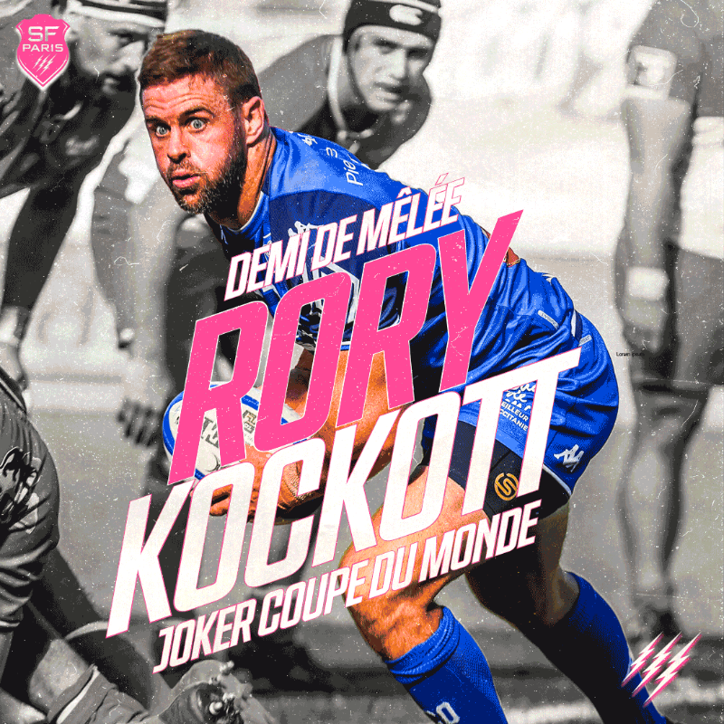 SFParisRugby's tweet photo. 🃏🌸 𝑅𝑜𝑟𝑦 𝐾𝑜𝑐𝑘𝑜𝑡𝑡

Engagé comme Joker Coupe du Monde, le Club compte sur l’expérience et le professionnalisme du n°9 pour réussir son début de saison pendant la période du mondial. Le double Champion de France nous rejoindra dès lundi.

Bienvenue Rory !