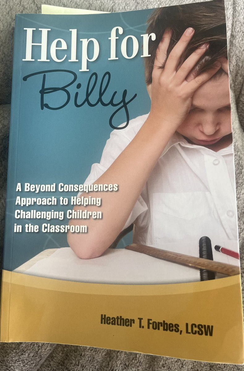 This book stresses the importance of relationships with students and making sure we ask the right questions of ourselves and students to help those who are disregulated. Those relationships provide critical information to help students. #togetherisbetter <a href="/HortonsCreekES/">Hortons Creek ES</a>