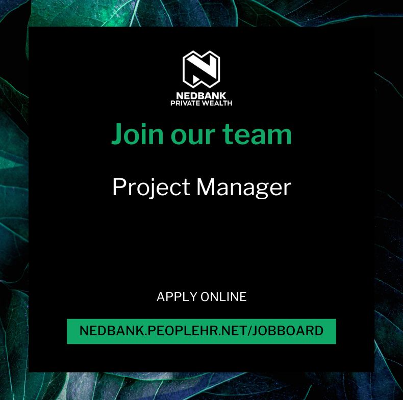 Calling all Project Managers. We have a great opportunity to join Nedbank Private Wealth in our Isle of Man office. 

Please apply here: buff.ly/43VitSr 

#proudtobenedbank #recruitment #careers