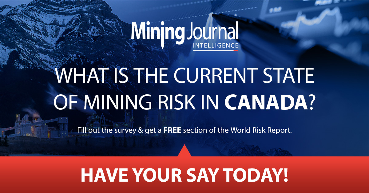 Invest w/ Confidence in #CanadianMining 💎 Take our #survey now to uncover the risks associated w/ Canadian mining investments & get a free emailed copy of the Canadian section of #WorldRiskReport2023! Survey closes in 2 DAYS! 🤔 hubs.ly/Q01-m0W20