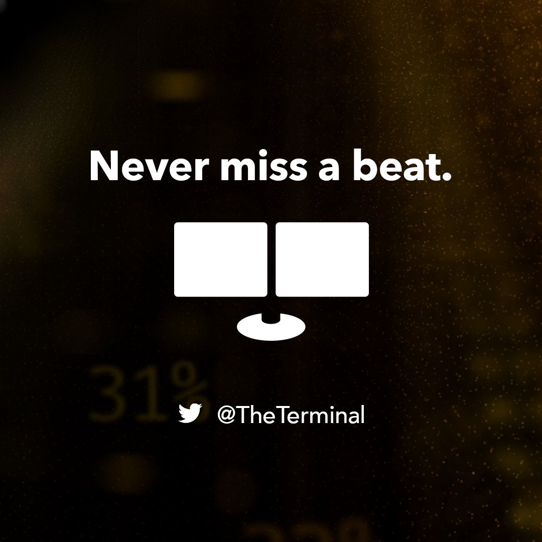 We want to thank our sustaining sponsor <a href="/Bloomberg/">Bloomberg</a>! 

Want to find out more about the #BloombergTerminal? Stay up to date on all the latest news and features <a href="/TheTerminal/">Bloomberg Terminal</a> . Contact Kate McNaughton at kmcnaughton@bloomberg.net to learn more and schedule a demo.