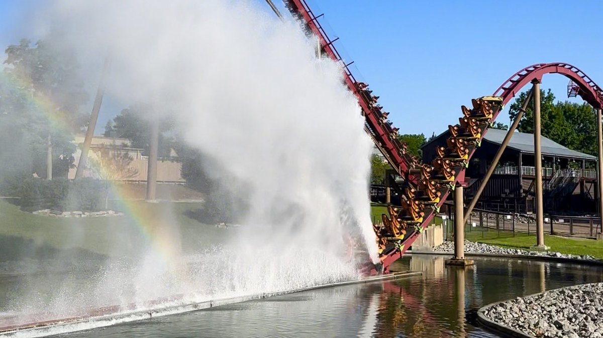 KingsIslandPR's tweet image. We’ve been known to make our own rainbows here at #KingsIsland