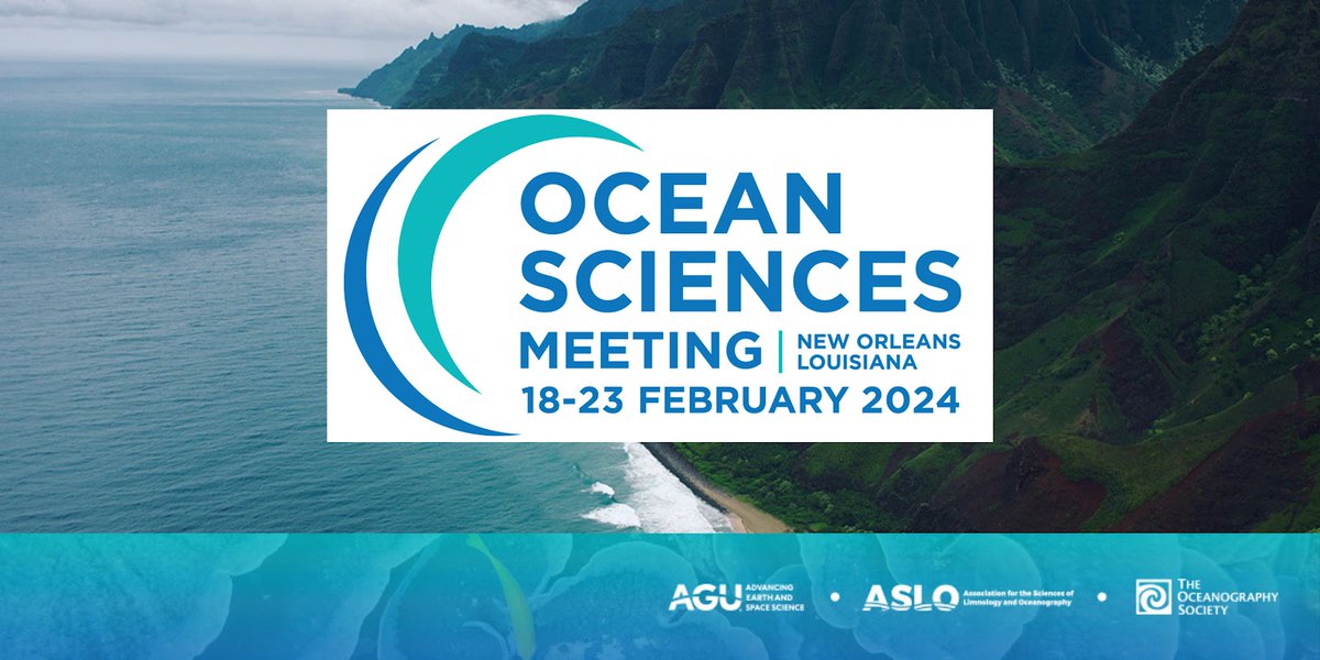 📢The 2024 Ocean Sciences Meeting is accepting abstract submissions📢

#OSM24 unifies the #OceanCommunity to share findings, connect scientists worldwide &amp; advance the impact of #OceanScience🌎

➡️Learn more: oceandecade.org/events/2024-oc…

<a href="/theAGU/">AGU (American Geophysical Union)</a> <a href="/aslo_org/">ASLO</a> <a href="/TOSOceanography/">Oceanography Society</a>