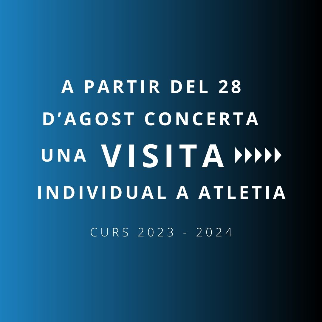 Vols visitar les instal·lacions?

👉Demana una visita individual a partir del 28 d'agost 
📞687 797 101 o 📧 info@atletia.cat

#CicleFormatiu #CondicionamentFísic #FitnessProfessional
#AtlèticTerrassaHC #FormacióDeQualitat #Preinscripció