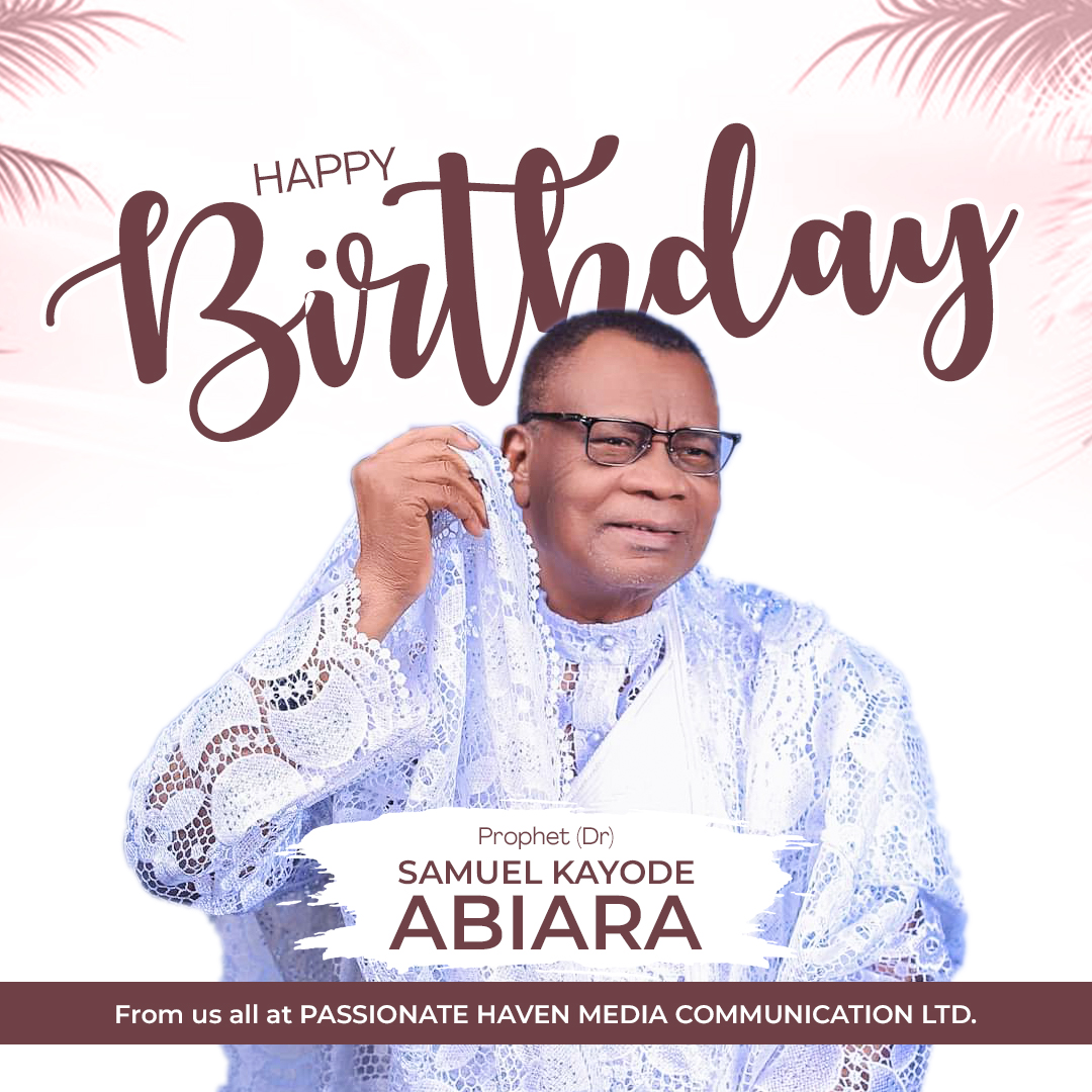 phm_live's tweet photo. Happy birthday Daddy

You shall not derail from your God-given purpose in Jesus' name. You shall finish strong and well in the name of Jesus.

Happy wonderful birthday, sir 

#creatives
#happybirthday
#officialprophethezekiah
#PHMedia https://t.co/Ibg2lC70VC