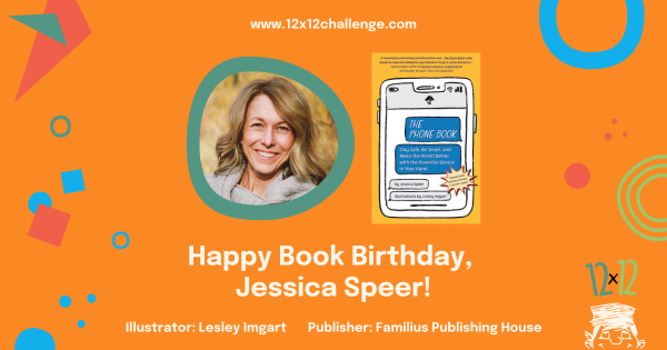 Happy Book Birthday to #12x12PB member @speerauthor! Her #middlegradebook, THE PHONE BOOK, illustrated by <a href="/imgart/">Lesley Imgart</a> and published by <a href="/familiustalk/">Familius</a>, is available for purchase today.

Way to go! Browse ALL of August's book birthdays: buff.ly/43OXTTS 

#newbook #booklaunch