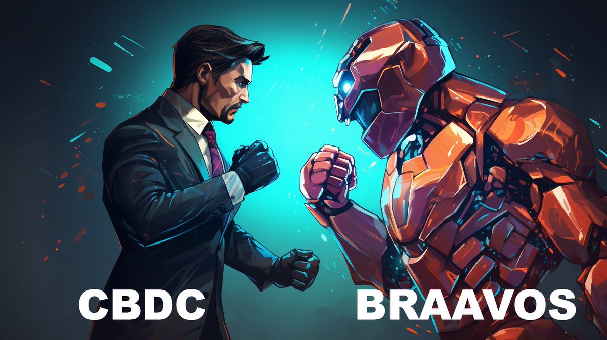 myBraavos's tweet photo. Crypto brings more freedom. CBDC does not. https://t.co/S8kV0hDhpJ