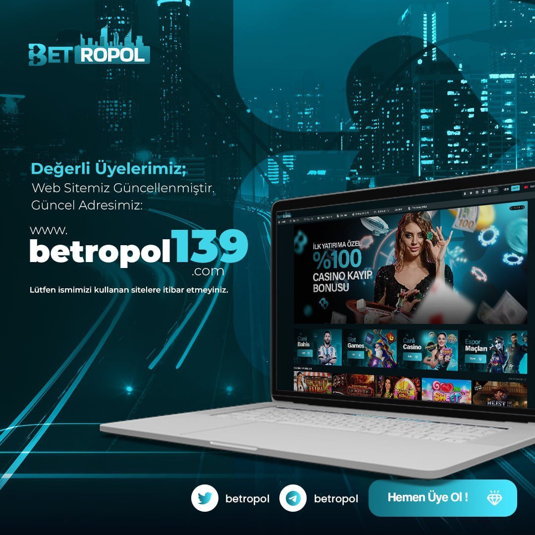Btropol's tweet photo. ⚠️⚠️ #Betropol Güncel Adresimiz ⚠️⚠️

Yeni Domain Adresimiz 👉  
https://t.co/bBVmo6OldE

🚨🚨 Bir sonraki Domain adreslerimiz;
https://t.co/5MOHQBE3NI
https://t.co/DJssexyql3

📌📌 Bol şanslar dileriz. https://t.co/DLVb4D0za1