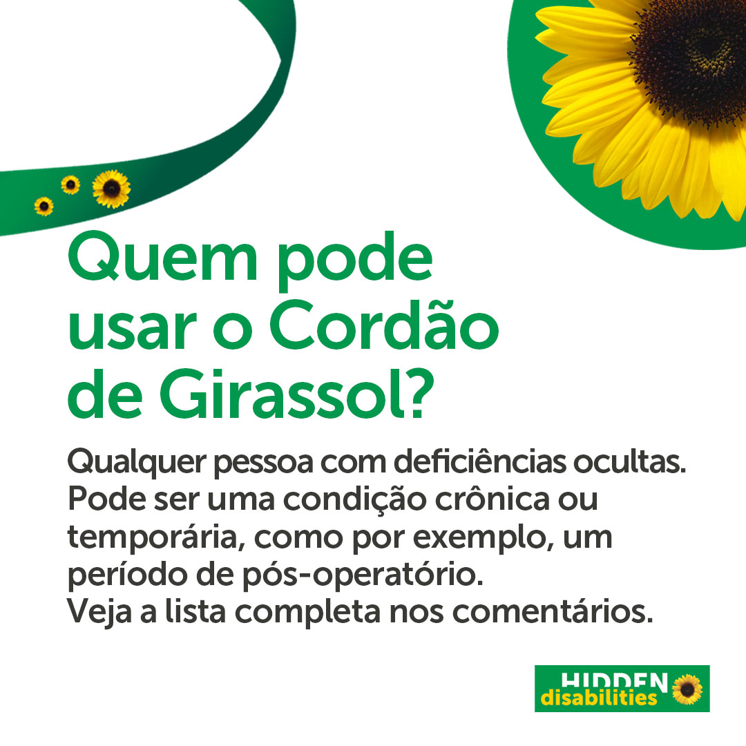 Hdsunflower_br's tweet photo. 🇧🇷🌻O que é a Lei do Cordão de Girassol?🌻🇧🇷
Lei 14.624 de 17 de julho de 2023, reconhece o Cordão de Girassol como identificação oficial para que pessoas com deficiências ocultas sejam acolhidas com mais empatia e inclusão. Mais informações no site https://t.co/T7cDSBIQyR https://t.co/PLBJUcooTo
