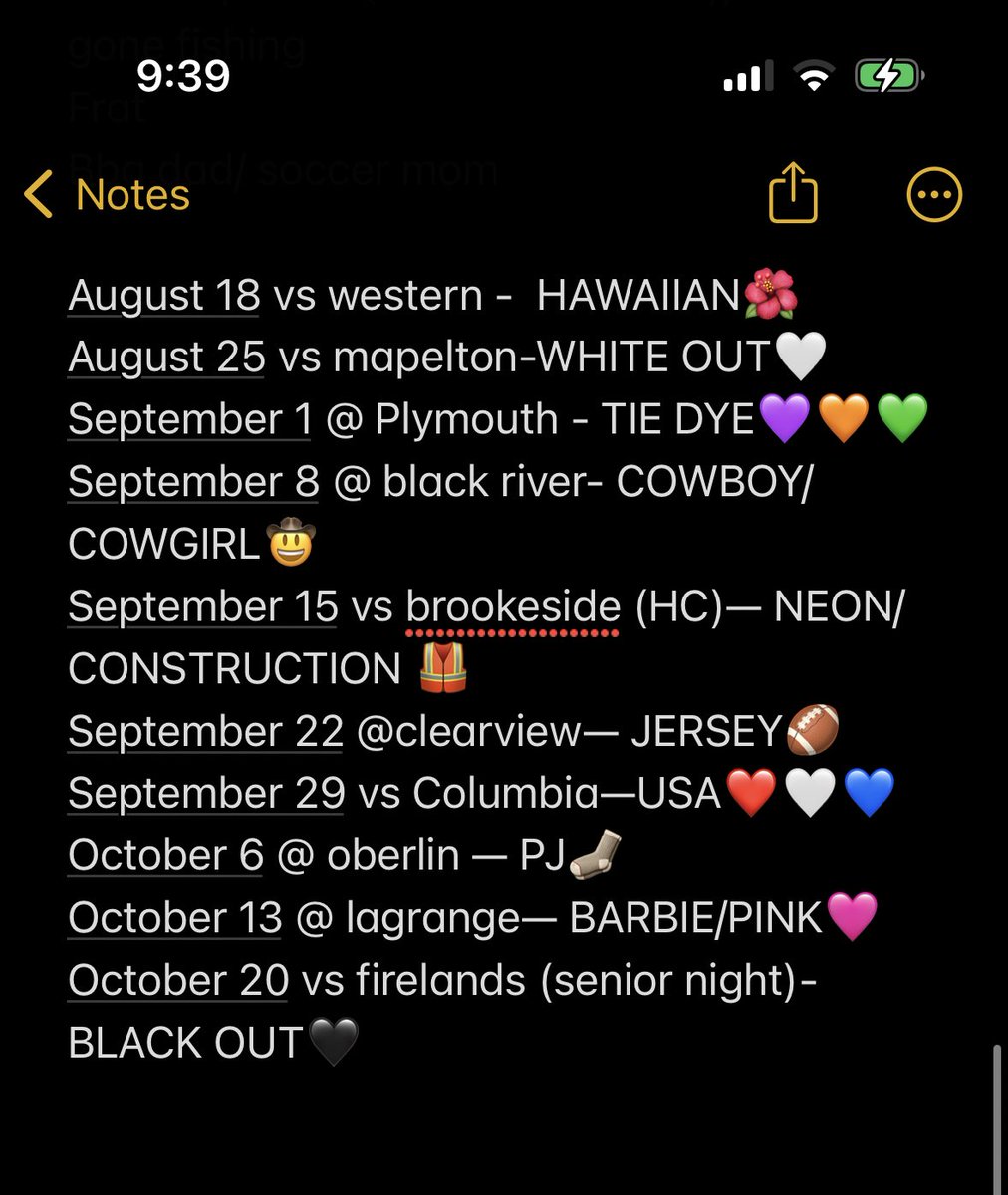 Football season is here!!!! We have fun student section themes for this year! First game is August 18th! Be ready to cheer on the Dukes!!! GO DUKES🏈