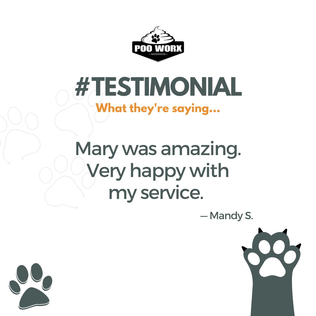 Thank you for trusting us with your furry friend's 💩

#PooWorxTestimonial #Dogpoopservices #scoopingpoop #dogpoop #dog #puppy #canadapups #dogsofcanada #dogsofbark #puppies #canadadogs #dogsofcanada #dogpoopscooper #petwaste #okanaganpups #okanagansmallbusiness