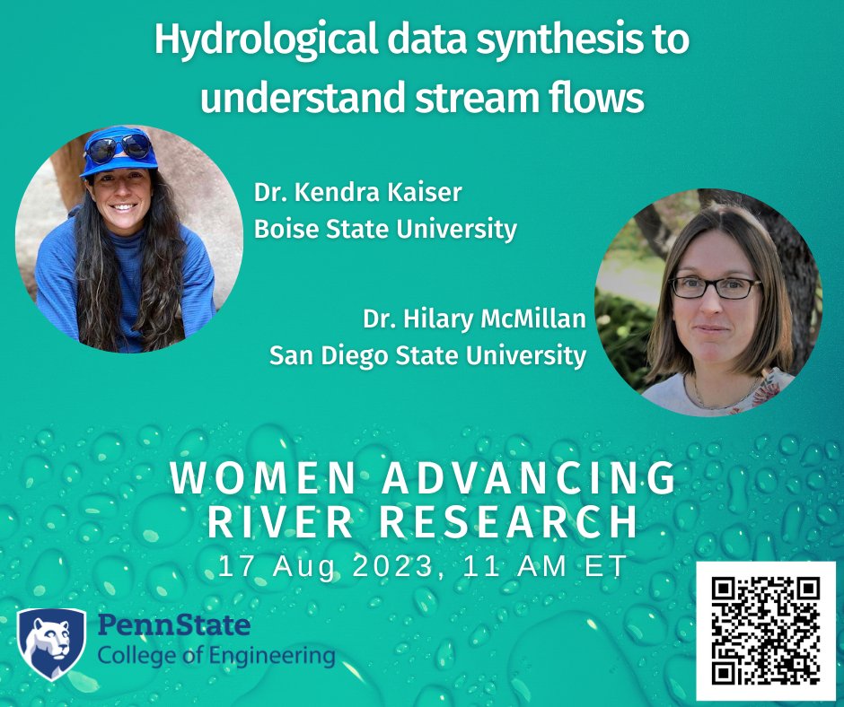 LiReactiveWater's tweet photo. Upcoming # WARR talks! Join Drs. @mcmillanhydro + @kendraekaiser on #water #management #bigdata #synthesis 

WARR talks: https://t.co/BBrtDdksfp https://t.co/2daMlUjSDo