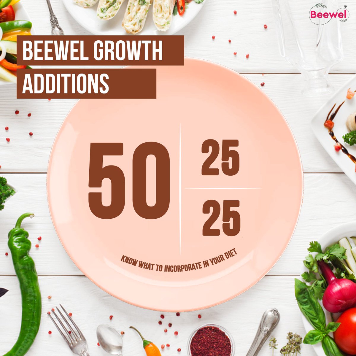 beewelstore's tweet photo. A balanced diet isn't just about what you eat; it's about giving your body the right nutrients it needs to thrive. 🍛

#beewel #beewellhoney #beewelnaturesstore #honey #health #monsoon #health #balanceddiet #balancedmeals #diet #a2ghee #ghee #mustardoil #premix https://t.co/fM4kagLw31