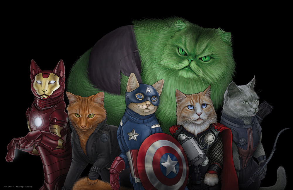 I am Cat, not the hero you deserved, but the one you needed right meow.  

Happy #InternationalCatDay! 😊