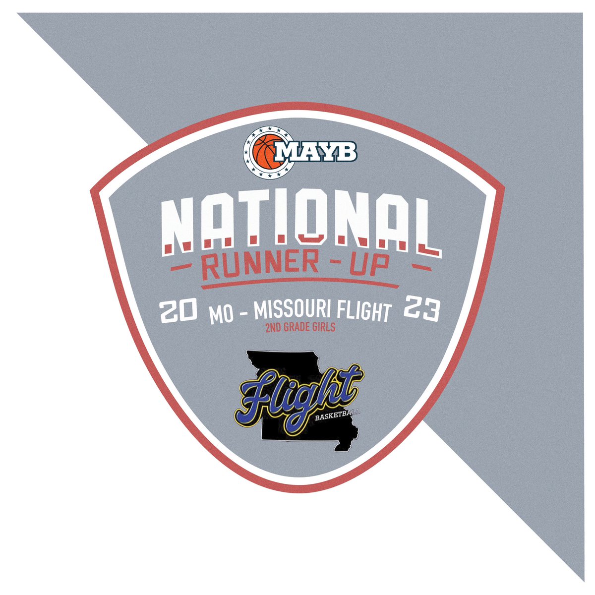 Congratulations to MO Flight for securing the runner-up spot in the 2nd-grade girls division of MAYB Nationals!