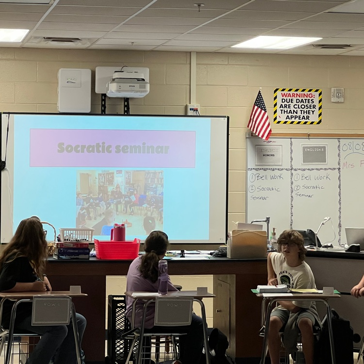 pmssparks's tweet image. Socratic Seminar with Mrs Fowler on day 6!! #sparkpride! #sparklearning!
