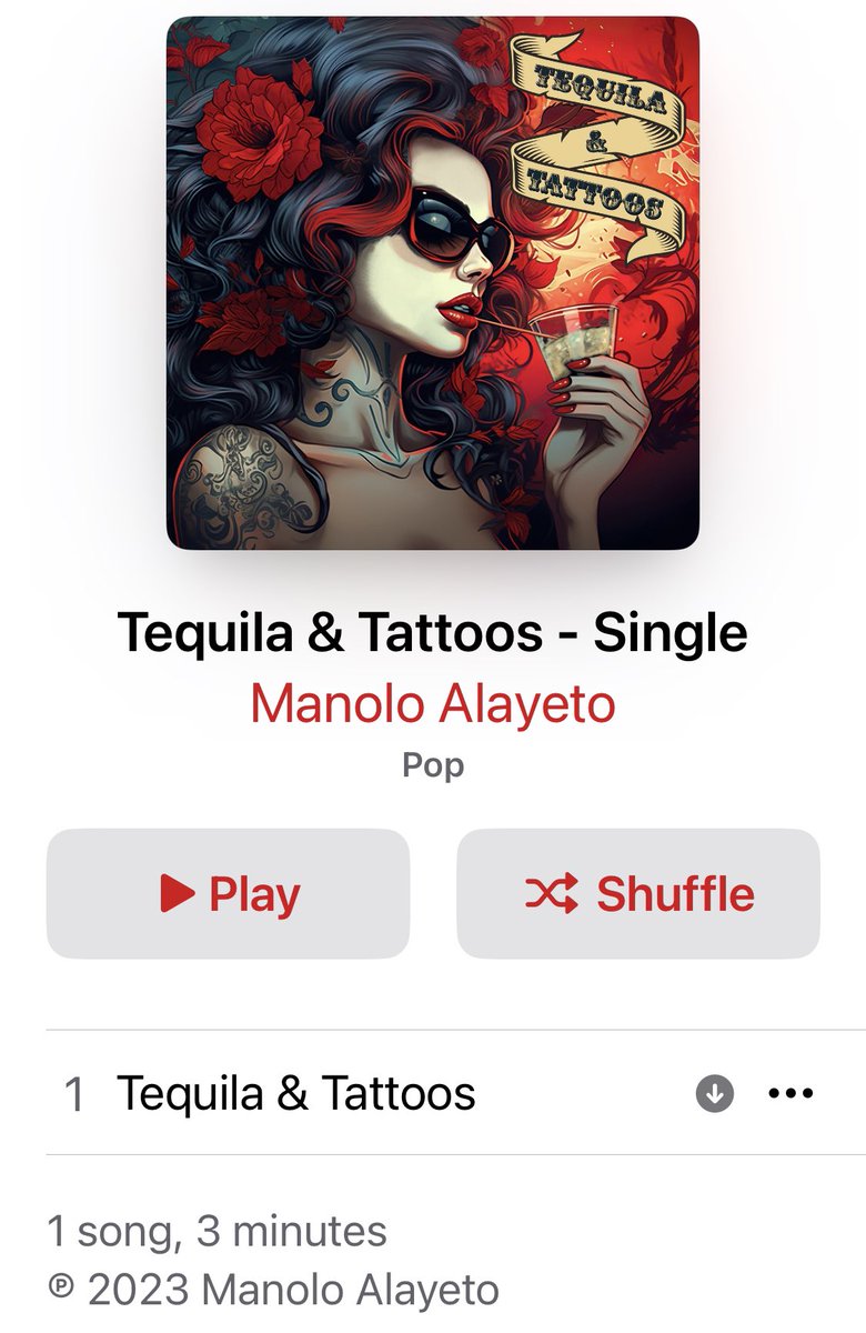 Que maravilloso es crear, y sobretodo canciones…otra de mis hijitas salió hoy al mundo en la voz de mi querido Manolo Alayeto. Pueden escucharla en este link music.apple.com/us/album/tequi…