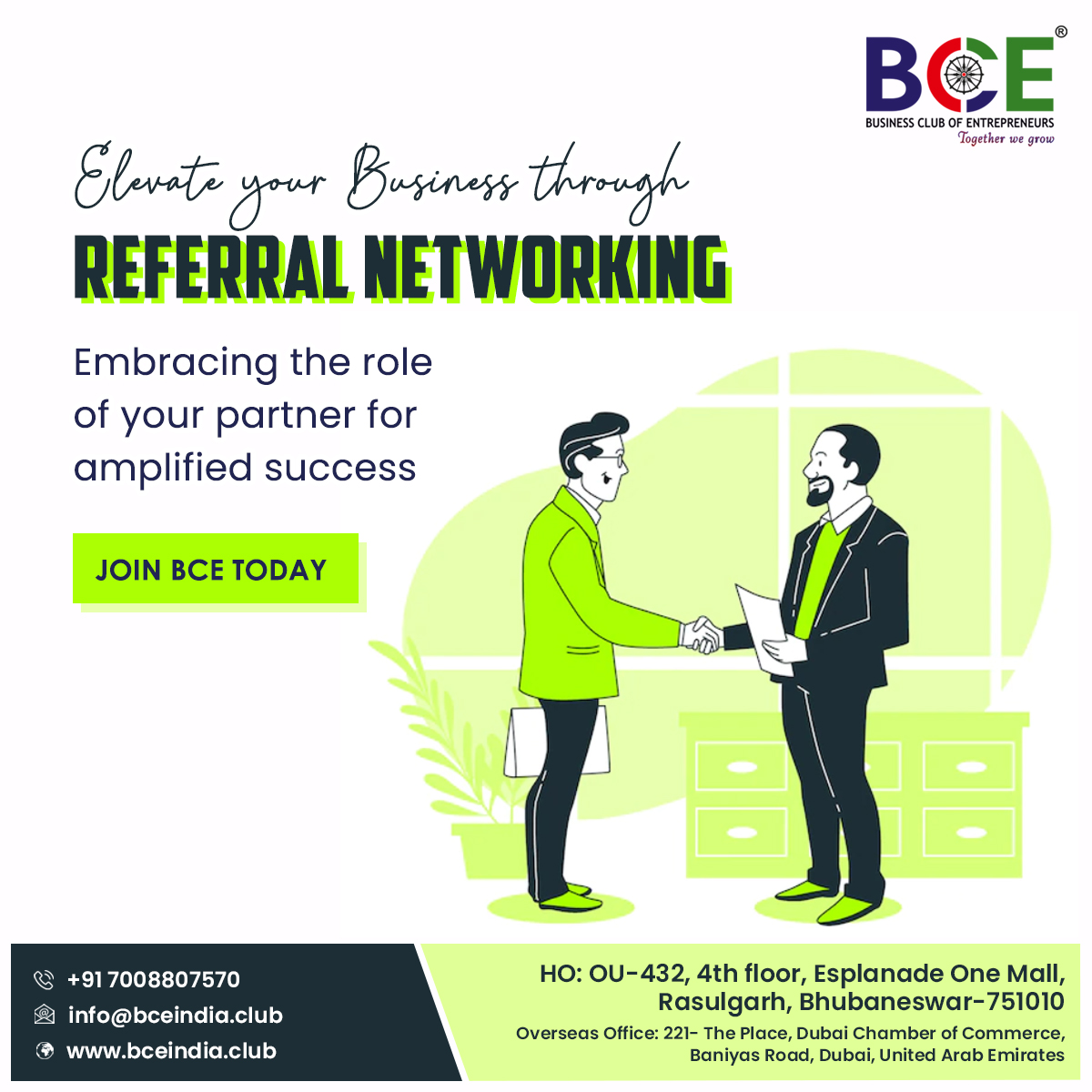 bceindia's tweet photo. Embrace the power of partnership &amp; elevate your success through referral networking with #BCE. Become a part of a #dynamiccommunity where connections fuel growth &amp; collaboration leads to unprecedented achievements. 

Contact us @ +91 86372 83792/7008807570
 #BCEReferralNetworking https://t.co/PXhGIM4QXi
