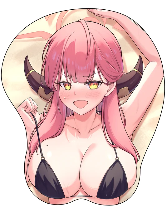 夏コミ新作・陸八魔アルちゃん(水着)立体マウスパッドの予約受付開始しました! #C102 #ブルアカ↓↓予約はこちらから↓↓ 