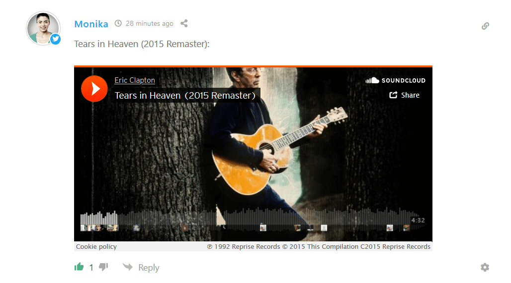 gVectors's tweet image. Embed hundreds of video, social network, audio and photo content providers in #WordPress comments and replies!
check out the wpDiscuz – Embeds addon! 
gvectors.com/product/wpdisc…