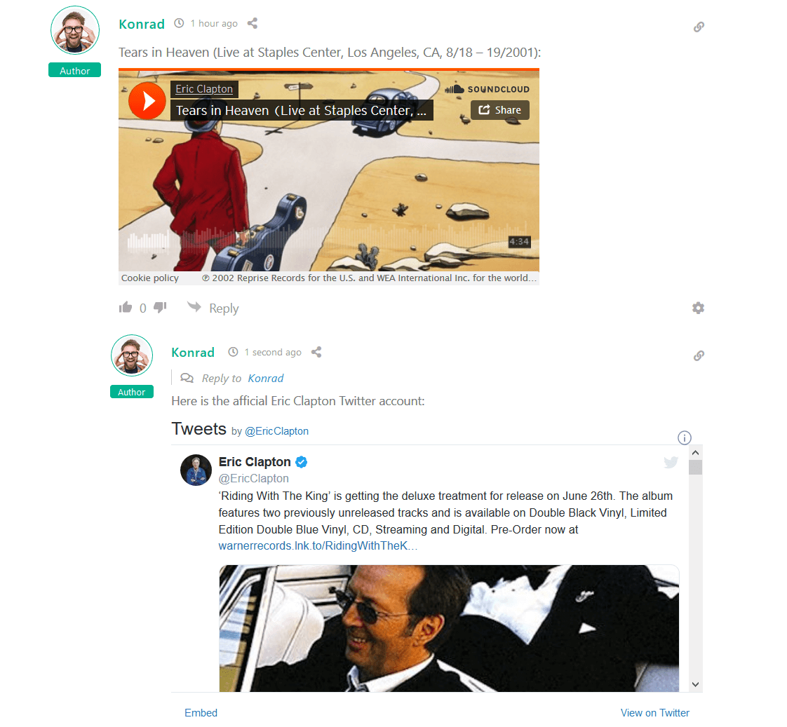 gVectors's tweet image. Embed hundreds of video, social network, audio and photo content providers in #WordPress comments and replies!
check out the wpDiscuz – Embeds addon! 
gvectors.com/product/wpdisc…