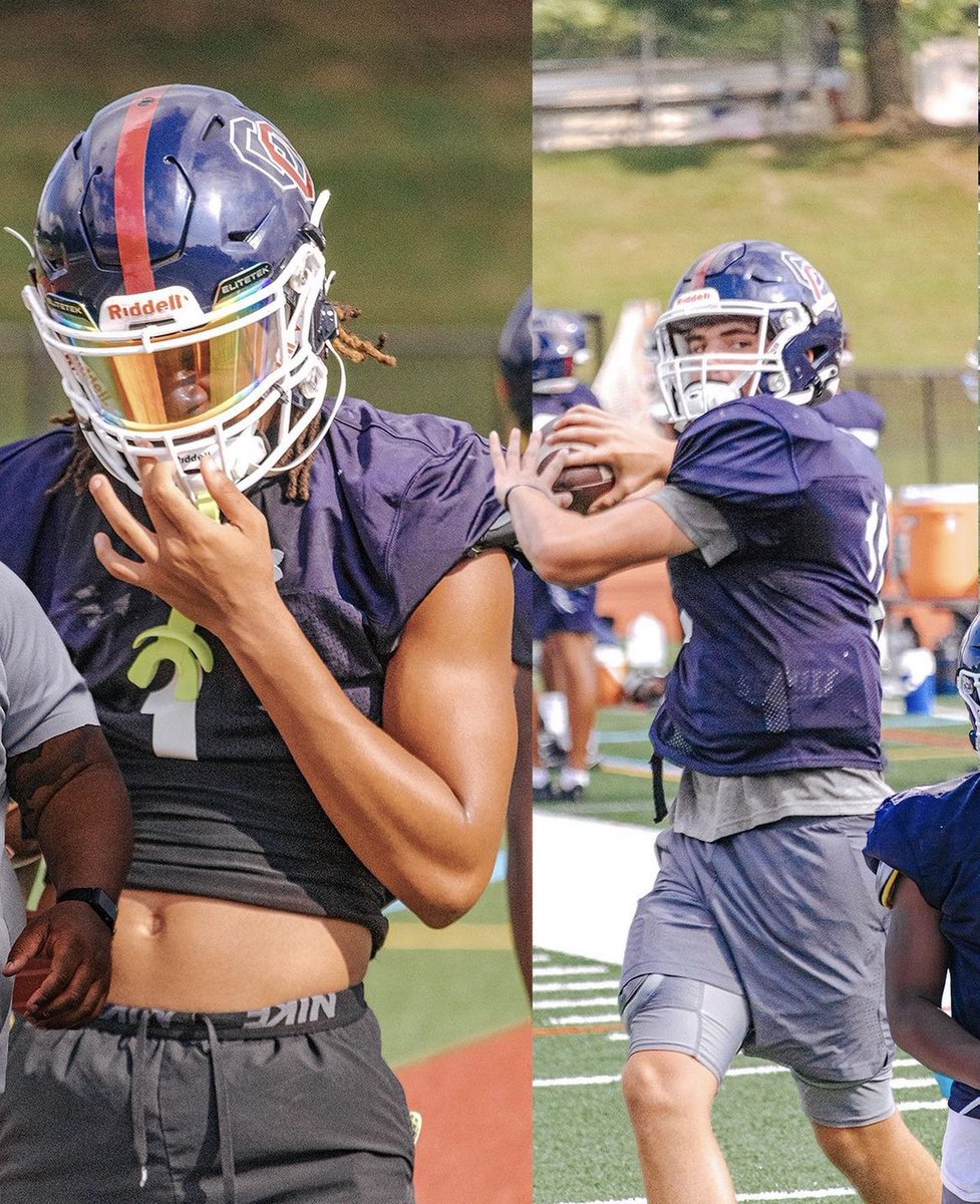 Mother Nature tried, but even severe thunderstorms and a tornado watch couldn’t keep us from getting the work in on Day 1 of heat week.  Sr RB Keon Powell and Soph QB John Welde are poised to lead our offense this season.  #lionhearted #workhard #begreat #heatweek
Photos  KutiePS