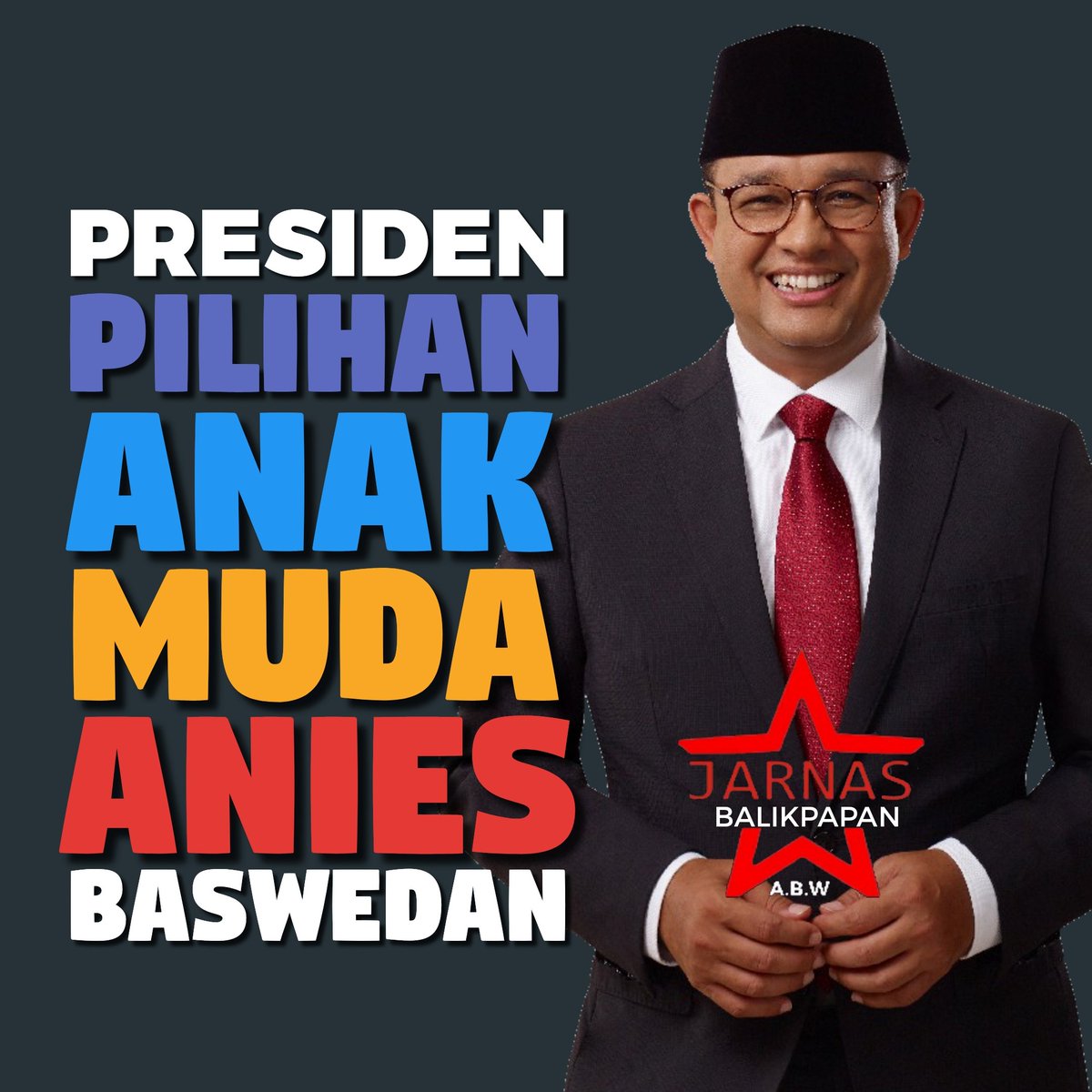 <a href="/GeiszChalifah/">Geisz Chalifah</a> Presiden Pilihan Anak Muda, Anies Baswedan ❤️