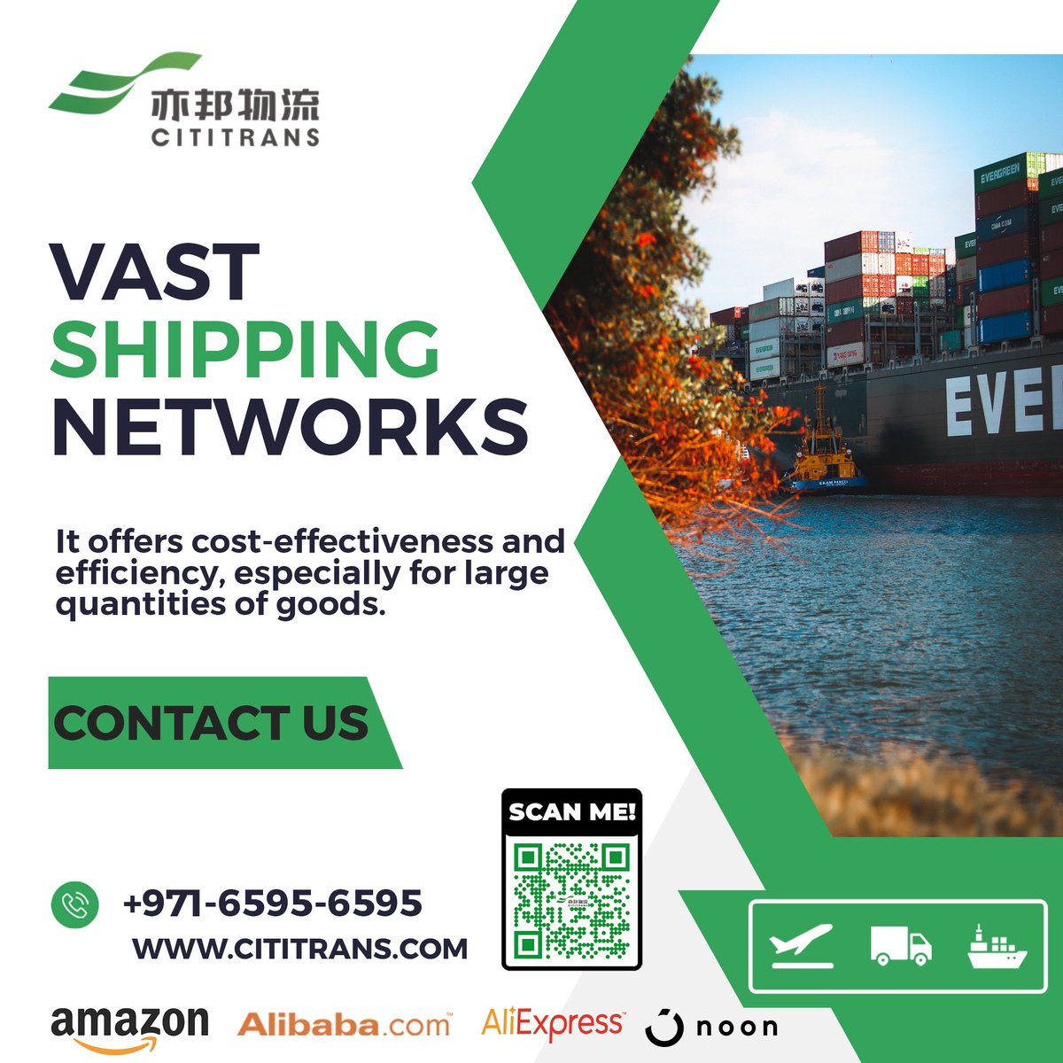 𝙒𝙚 𝘿𝙚𝙡𝙞𝙫𝙚𝙧 Everyday &amp; Anytime 𝙒𝙞𝙩𝙝 𝙎𝙥𝙚𝙚𝙙 &amp; 𝘾𝙖𝙧𝙚. 🌎📦

🔗 Share your Query at
WhatsApp:wa.me/97165956595
📧contact@cititrans.com
📱 +971 6595 6595
🌐cititrans.com

#cititranslogistics #amazonfba #amazon #UAE