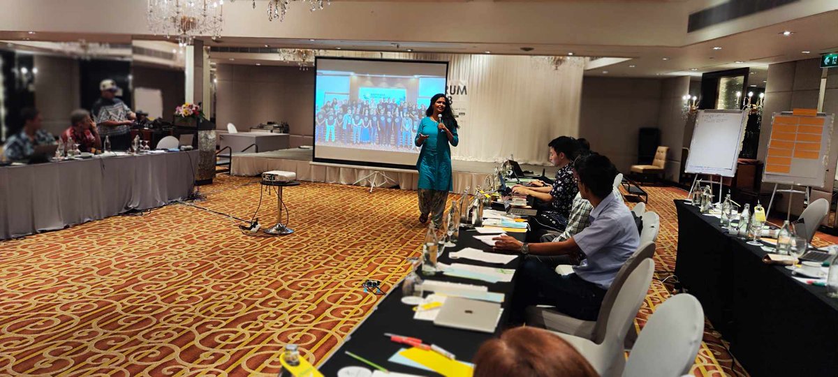 forum_adb's tweet photo. 🌟Vidya Dinker, IC Member and @GrowthWatch Coordinator, shared the inspiring story behind the creation and mission of the South Asia Just Transition Alliance (SAJTA) during FAM 2023. https://t.co/jr6aeXoQUf