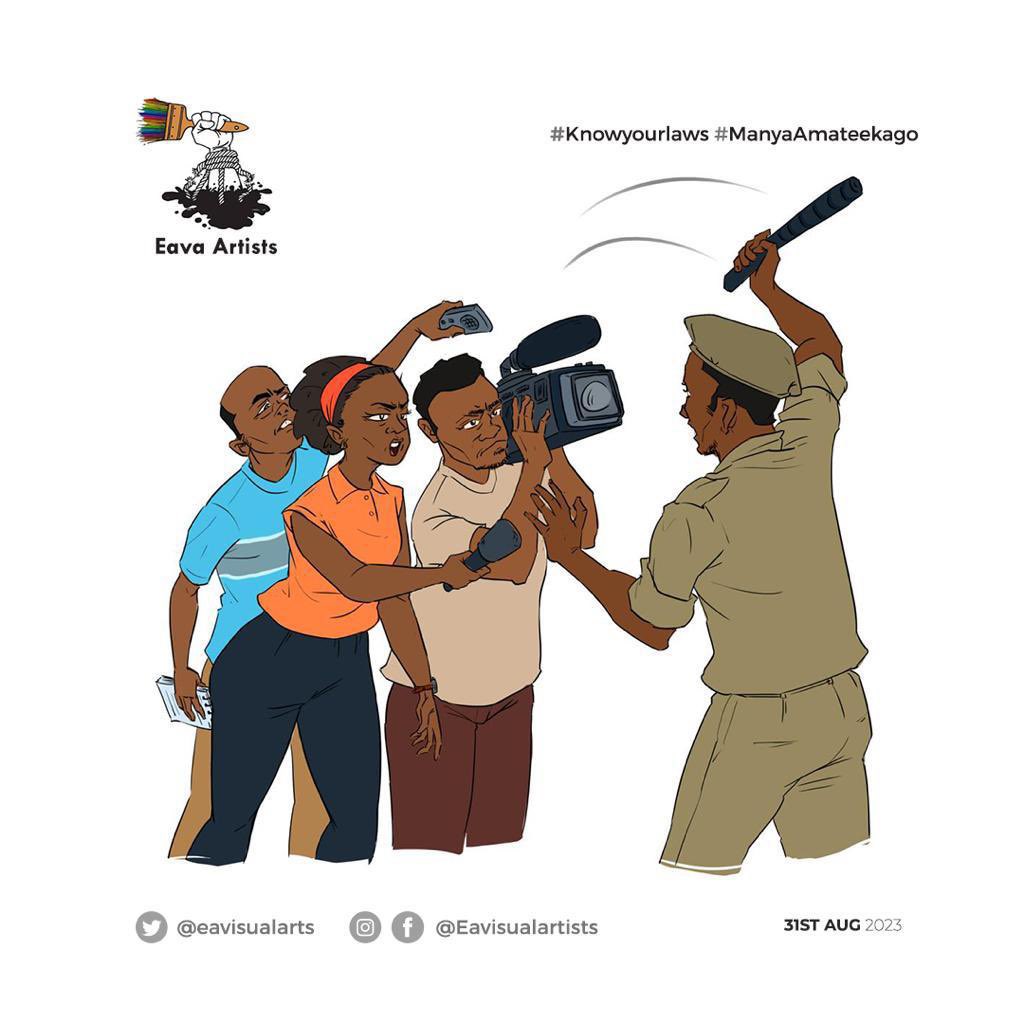 MAbubanks's tweet photo. #PressAndJournalismAct
Article 29 of the constitution allows journalists to freely exercise their duties, communicating, informing, and verifying information without bias.
#KnowYourLaws
#ManyaAmateekago
#JuaSheriaZako
@eavisualarts https://t.co/LGxVpbGLnh