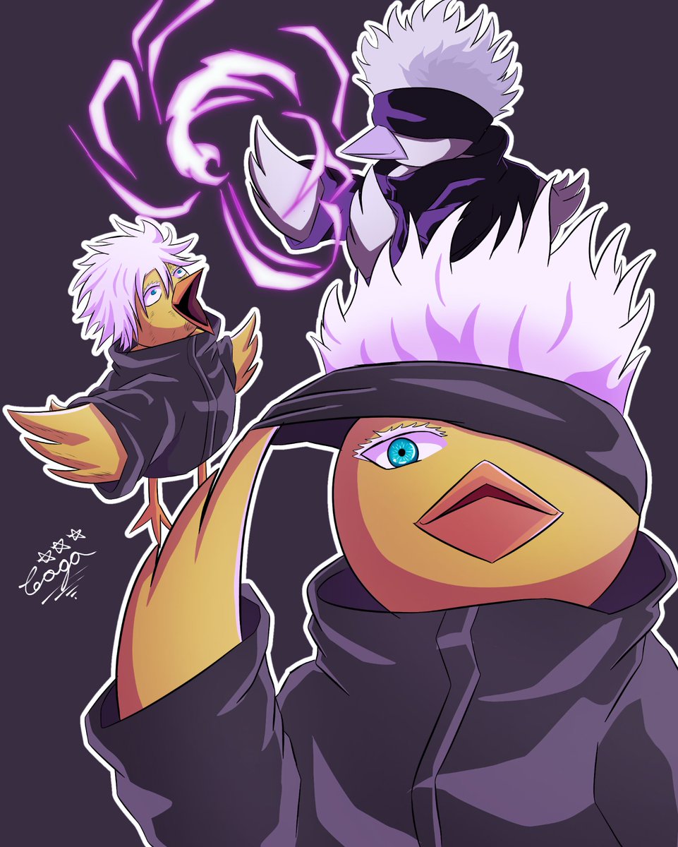 gagaelxd's tweet photo. Satoru Pollo 🐤 xd https://t.co/tnlw9keivs