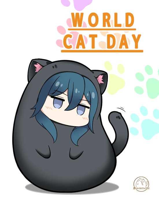「世界猫の日」のTwitter画像/イラスト(人気順)｜5ページ目)