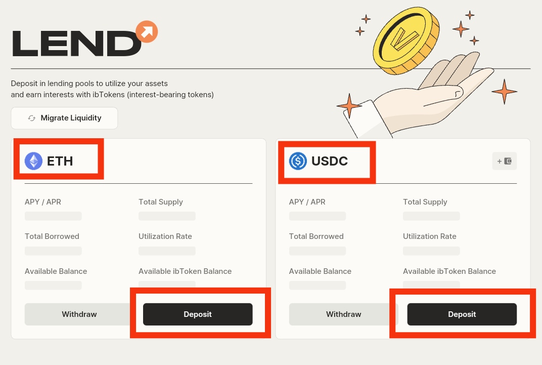 CryptoMafiaCM's tweet photo. Go Here:
https://t.co/lGYb82uZac
 
- Connect Wallet
- Choose Any Token • ETH OR USDC
- Click "Deposit"
- Unlock Token • Approve Transection
- Enter Amount (any even 0.1$ , make sure it's worth more than gas fee 😉)
- Approve 
- keep it Lend for atleast ±30 days
- Done ✅ https://t.co/JVS52tAbgk