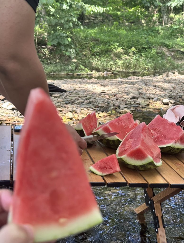 liangyu57's tweet photo. 冰镇式露营 #湖北 #武汉 #露营 #荆门 #夏天 #同城交友 #开心 https://t.co/pQFMDWZ6Xx