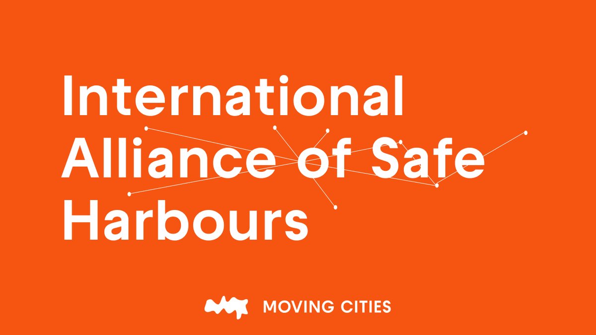 movingcities_eu's tweet photo. The International Alliance of #SafeHarbours advocates for cities to play an active role in shaping #EU migration policies.
Joining forces across borders, city networks shine a spotlight on welcoming municipalities 🤝 #solidaritycities @Seebruecke_intl @FromSea2City https://t.co/VSyIsxQ1DD