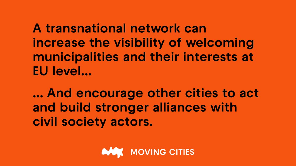 movingcities_eu's tweet photo. The International Alliance of #SafeHarbours advocates for cities to play an active role in shaping #EU migration policies.
Joining forces across borders, city networks shine a spotlight on welcoming municipalities 🤝 #solidaritycities @Seebruecke_intl @FromSea2City https://t.co/VSyIsxQ1DD